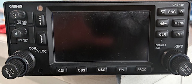 Garmin GNS 430 After Repair